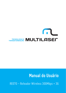 Manual do Usu&aacute;rio
