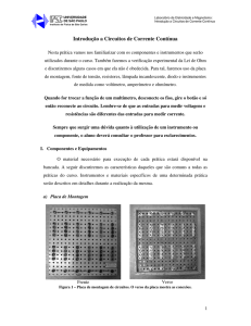 Introdução a Circuitos de Corrente Contínua - IFSC-USP