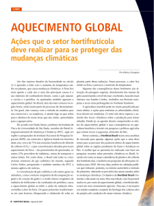 AQUECIMENTO GLOBAL