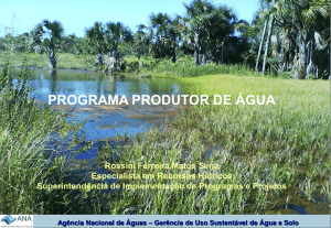 programa produtor de água no guariroba programa