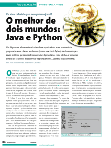 O melhor de dois mundos: Java e Python
