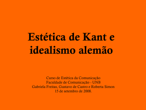Estética de Kant