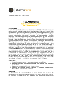 Tizanidine - Pharma Nostra
