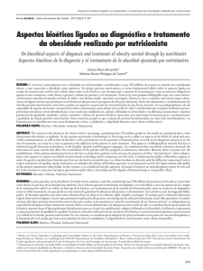 Aspectos bioéticos ligados ao diagnóstico e tratamento da