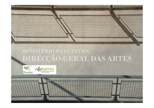 Direcção-Geral das Artes - Gabinete de Estratégia, Planeamento e