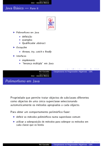 Java B asico | Parte II