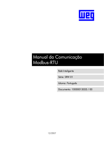 Manual da Comunicação Modbus-RTU