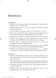 Referências - Introdução à Arquitetura e Design de Software