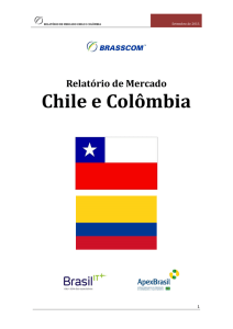 Relatório de MERCADO CHILE E COLÔMBIA