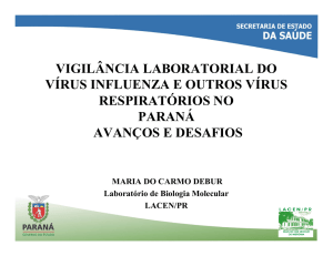 vigilância laboratorial do vírus influenza e outros vírus