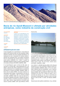 Bacia do rio Apodi-Mossoró é afetada por atividades antrópicas