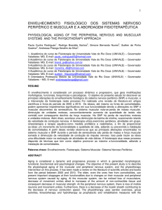 envelhecimento fisiológico dos sistemas nervoso periférico e