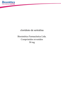 cloridrato de sertralina