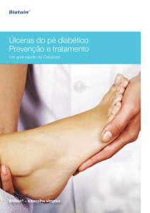 Úlceras do pé diabético Prevenção e tratamento