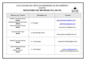 faculdade de ciências biomédicas do espírito