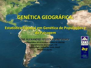 genética geográfica - PGBM