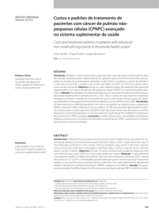 Custos e padrões de tratamento de pacientes com câncer de