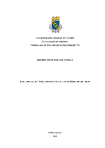 1 universidade federal do ceará faculdade de direito programa de