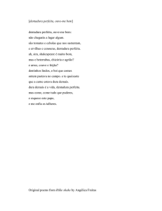 Original poems from Rilke shake by Angélica Freitas [dentadura