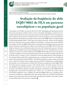 Avaliação da freqüência do alelo DQB1*0602 do HLA em pacientes