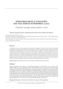 PERICORONARITE E INFECÇÕES DAS VIAS AÉREAS