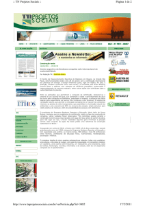 Página 1 de 2 :: TN Projetos Sociais :: 17/2/2011 http://www