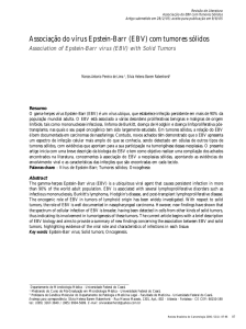 Associação do vírus Epstein-Barr (EBV) com tumores sólidos