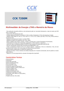 CCK 7200M - CCK Automação