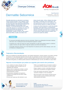 Dermatite - Boletim de Saúde