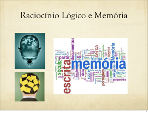 Raciocínio Lógico e Memória