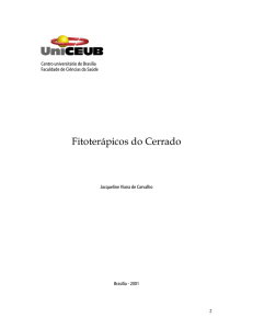 Fitoterápicos do Cerrado - www.repositorio.uniceub