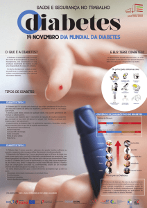 cartaz diabetes