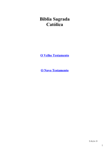 Biblia Católica - Salve Rainha, Site Católico