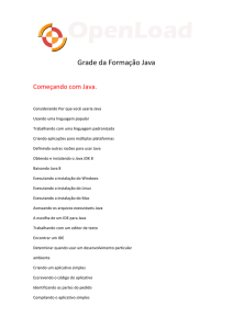 Grade da Formação Java