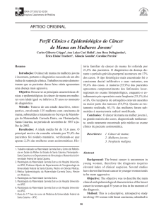 Perfil Clínico e Epidemiológico do Câncer de Mama em Mulheres