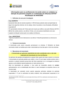 Informações para os profissionais de saúde sobre os