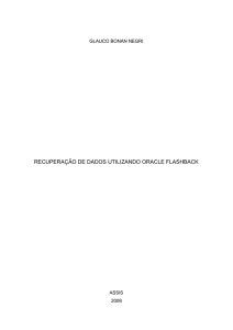 recuperação de dados utilizando oracle flashback