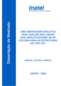 Uma abordagem analitica para analise nao-linear dos