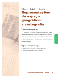 Representações do espaço geográfico: A