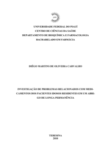 investigação de problemas relacionados com medicamentos dos