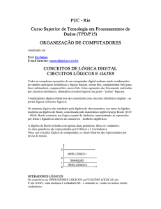 PUC Rio Curso Superior de Tecnologia em Processamento de