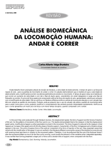 análise biomecânica da locomoção humana