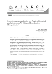 Desenvolvimento de uma Interface para Terapia de Biofeedback