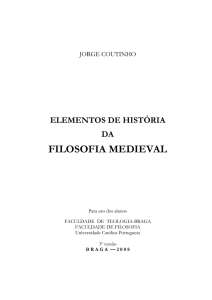 Elementos de Filosofia Medieval - Veritati