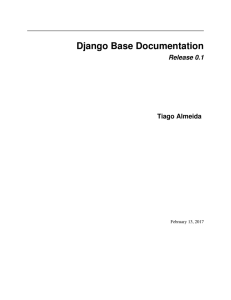 Django Base Documentation