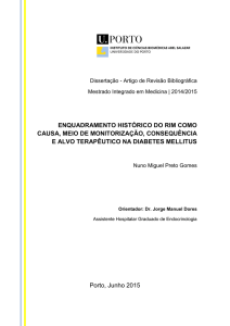 ENQUADRAMENTO HISTÓRICO DO RIM COMO CAUSA, MEIO DE