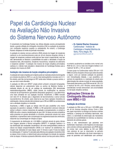 Papel da Cardiologia Nuclear na Avaliação Não Invasiva do