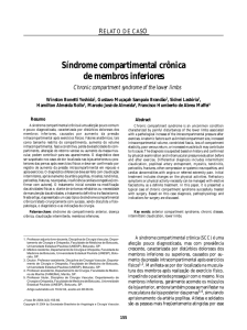 Síndrome compartimental crônica de membros inferiores