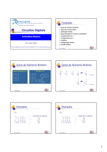 Circuitos Digitais - Ciência da Computação FACAPE