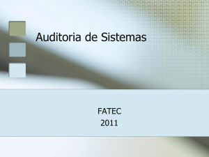 Auditoria de Sistemas